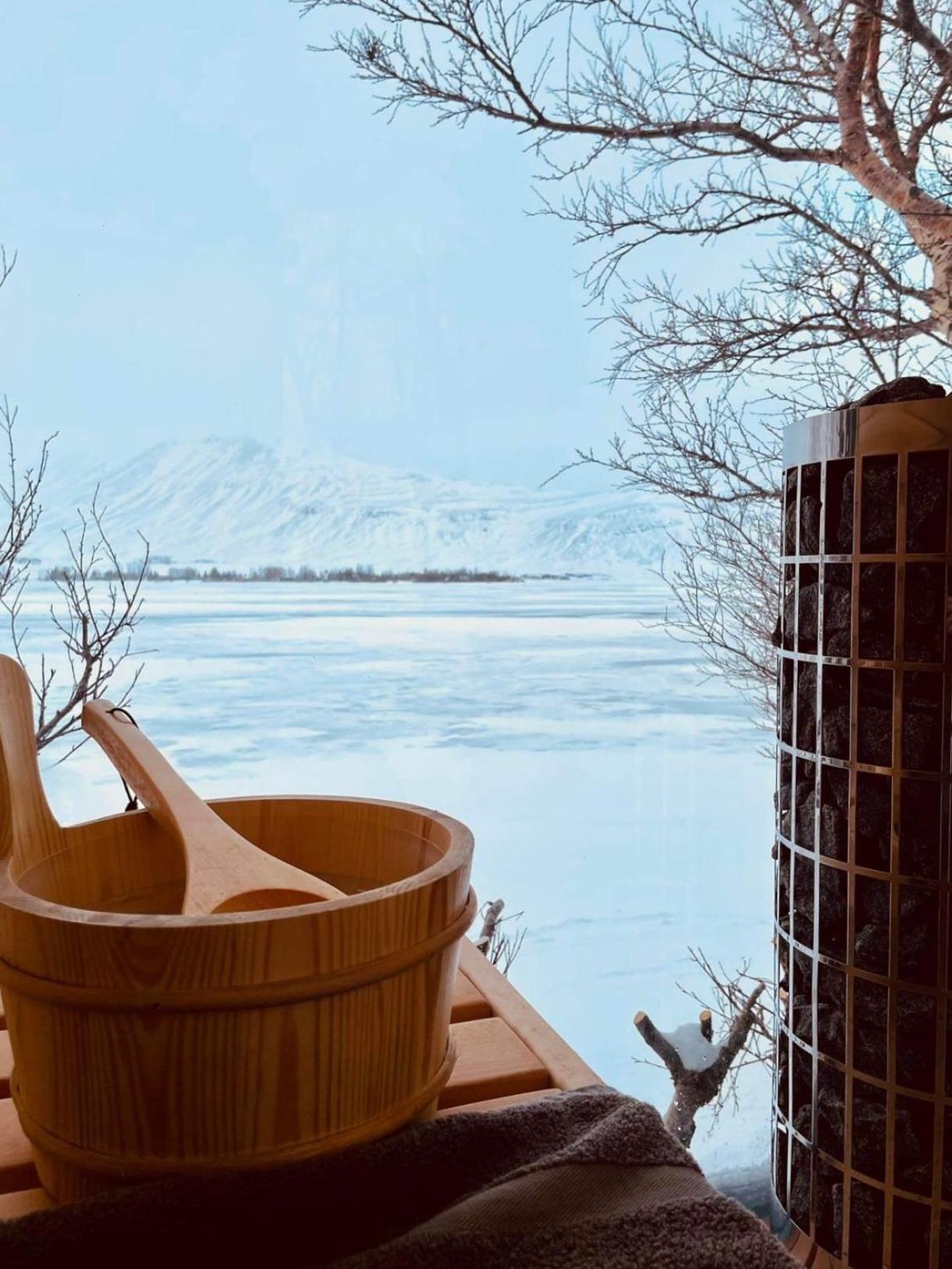 Cosy Lakeview Cabin 45 Minutes From Reykjavik Mosfellsbaer Exterior photo